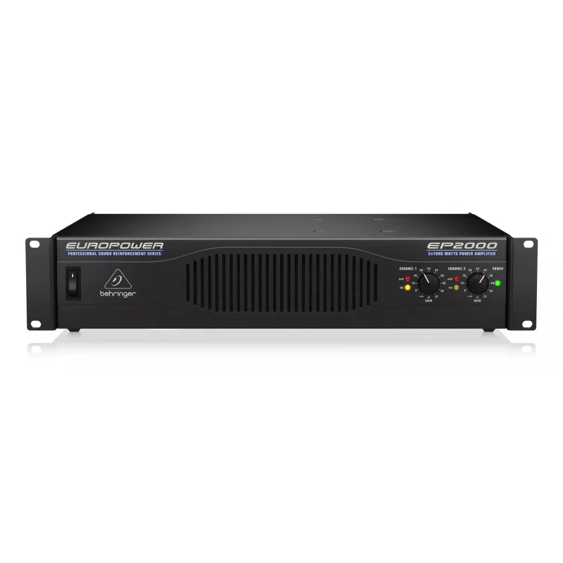 Behringer EP2000 amplificatore audio performance/palco nero