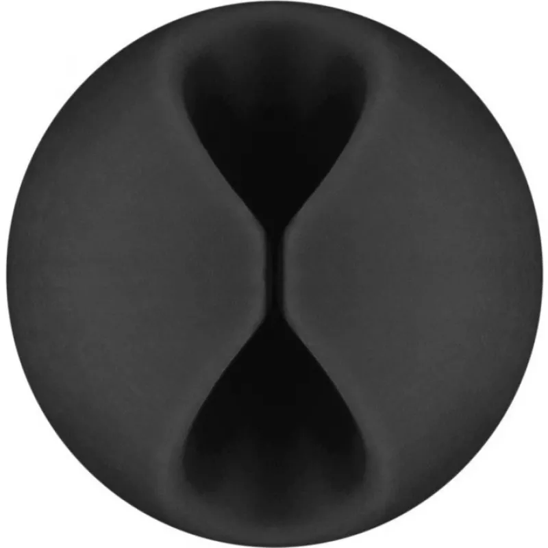 Clip per cavi Goobay 70683 scrivania parete nero 5 pezzi