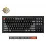 Tastiera meccanica Keychron V3 Ultra 8K — con filo e Bluetooth, layout QWERTY, RGB LED, nero