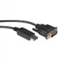 ROLINE Cavo DisplayPort DP ST – DVI ST 1,0m (11.04.5613)