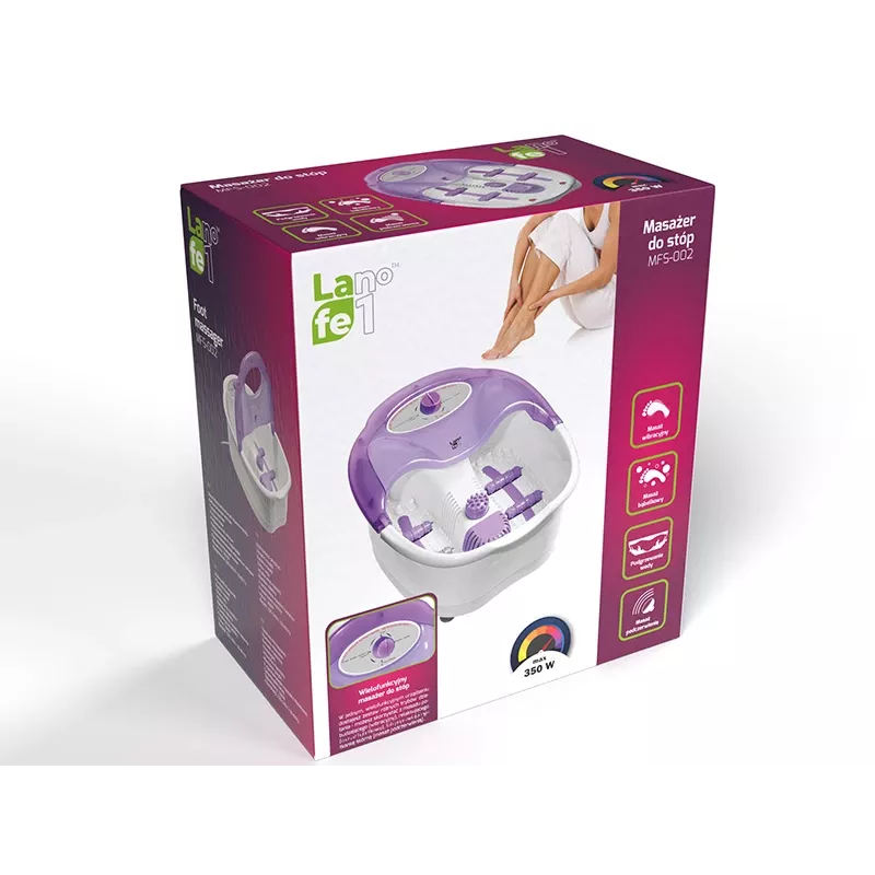 LAFE MFS-002 massaggiatore per pediluvio con riscaldamento e funzione idromassaggio