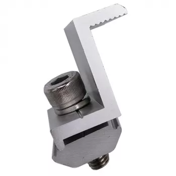 Supporto posteriore, alluminio, 40 mm