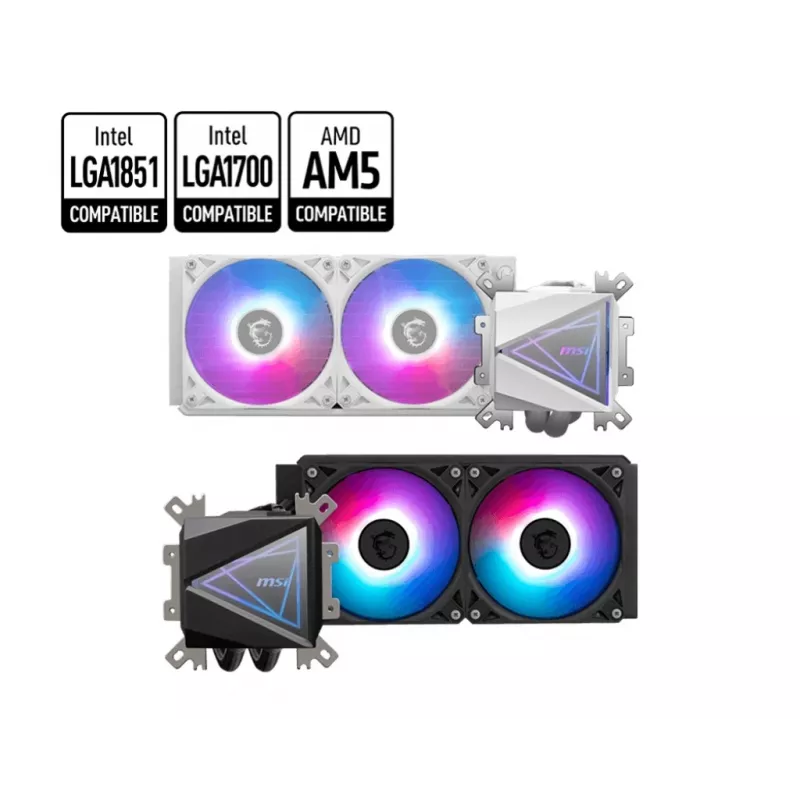 MSI MAG Coreliquid I240 dissipatore liquido CPU 12 cm bianco 1 pezzo