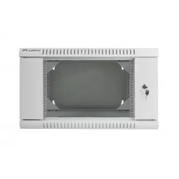 Lanberg WF02-6606-10S armadio rack 6U per montaggio a parete grigio