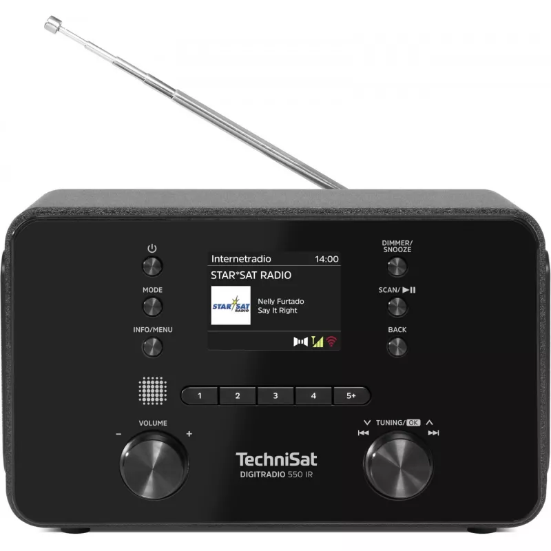 Radio personale TechniSat DigitRadio 550 IR digitale DAB+ FM 100W