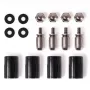 Kit di montaggio Alphacool 15724 nero acciaio inox altezza 17 mm