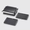 Griglia elettrica Severin KG 2398 nero bianco 1800W 300x220mm