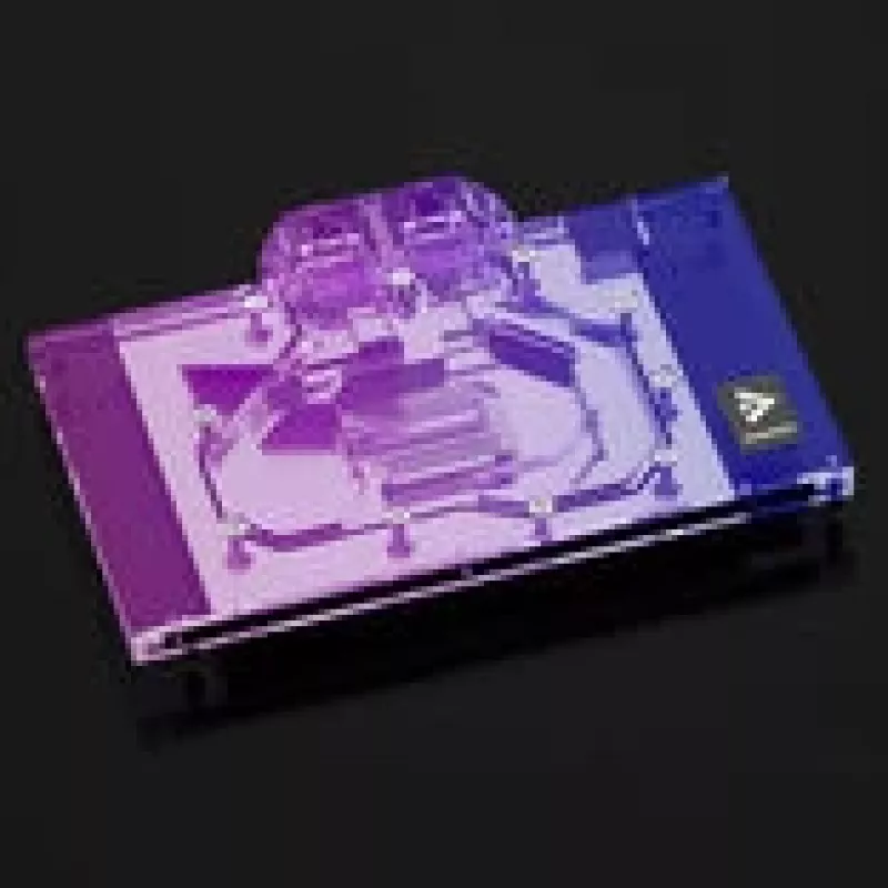Waterblock GPU Barrow MSI Suprim 5090 nero — raffreddamento full-cover per schede grafiche