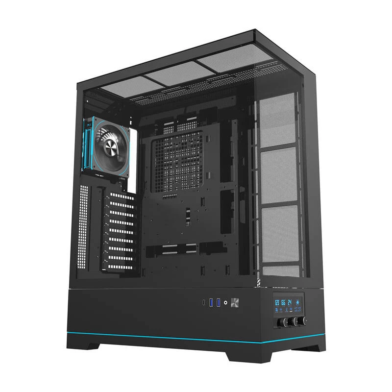 Case per computer darkFlash DY451L PRO nero ATX nero
