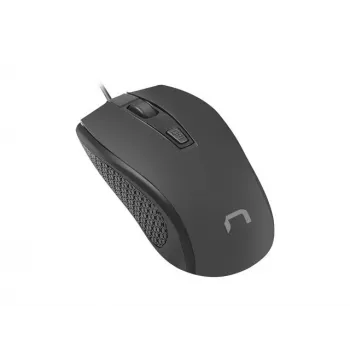 Natec Mouse ottico HOOPOE 2 1600 DPI, USB, nero