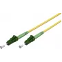 Goobay 59627 Cavo in fibra ottica 0,5 m LC/APC FTTH OS2 giallo (59627)