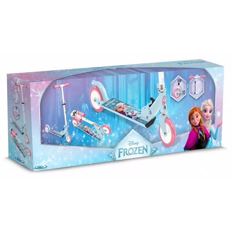 Monopattino Pulio Stamp 2 ruote motivo Frozen II – modello Pulio 106246042
