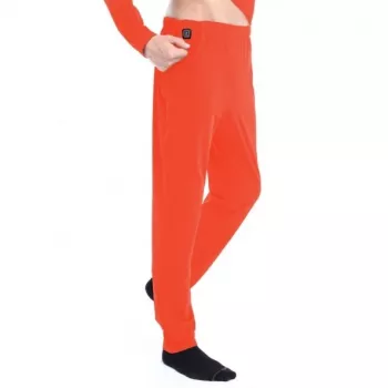 Pantaloni lunghi intimi Glovii GP1RM rosso unisex adulto 6% elastan 94% poliestere