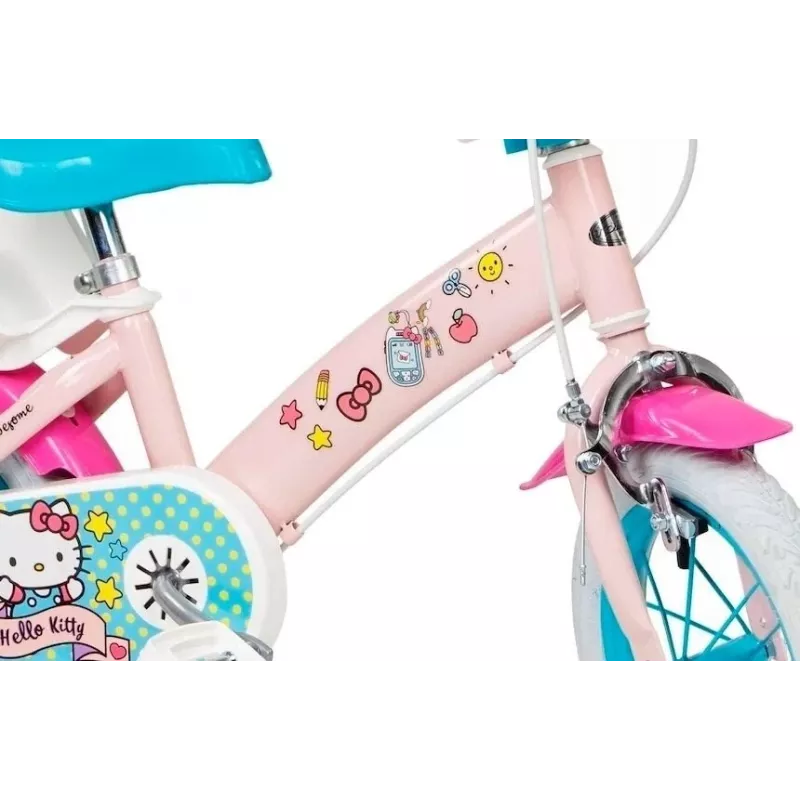 Bicicletta senza pedali per bambini Toimsa Hello Kitty 30,5 cm modello 1249 – ruota da 30,5 cm, telaio leggero