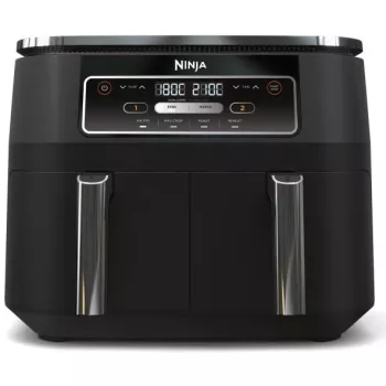 Ninja AF200EU friggitrice doppia 7,6 L stand-alone 2400 W friggitrice ad aria nera