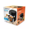 Friggitrice ad aria calda ESPERANZA EKA005, capacità 8 L, 1600 W, controllo touch, 10 programmi, acciaio inox, nero