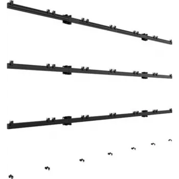 Supporto a parete B-TECH BTXPS27-W6X6/B per videowall dvLED universale 6x6 da 27 pollici