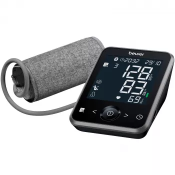 Misuratore di pressione Beurer BM64 con connettività Bluetooth e bracciale per il braccio