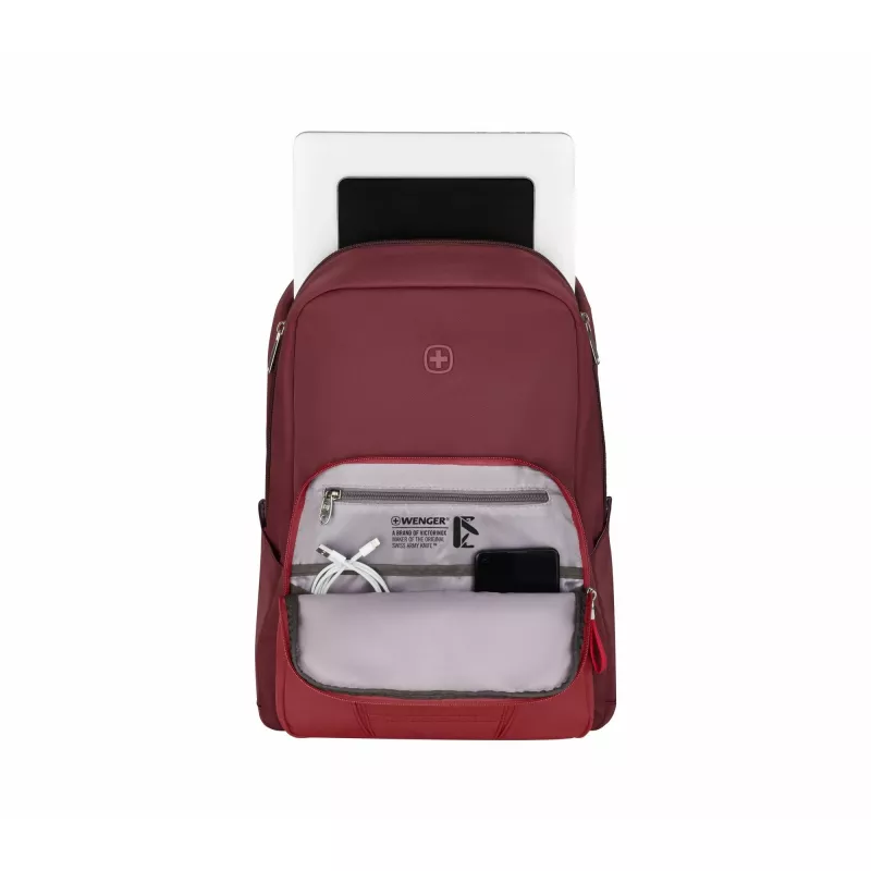 Zaino per il tempo libero Wenger SwissGear Motion rosso nylon