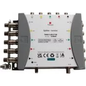 TRIAX TMSS 5 SPLIT distributore a 2 vie 4SAT+ 1Terr. su 8SAT+2Terr. 6dB SAT 4dB 318644 (318644)