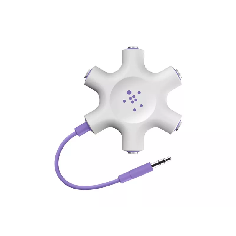 Belkin F8Z274BT - verde - bianco - 1x 3,5mm - 5x 3,5mm - maschio - femmina