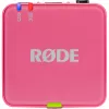 Microfono wireless RODE Wireless GO III Rosa — sistema trasmettitore e ricevitore compatto a due canali