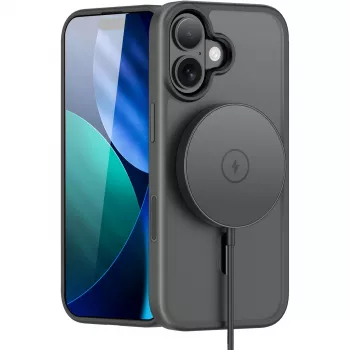 nevox StyleShell Invisio - iPhone 17 6.3 compatibile con MagSafe nero (2542)