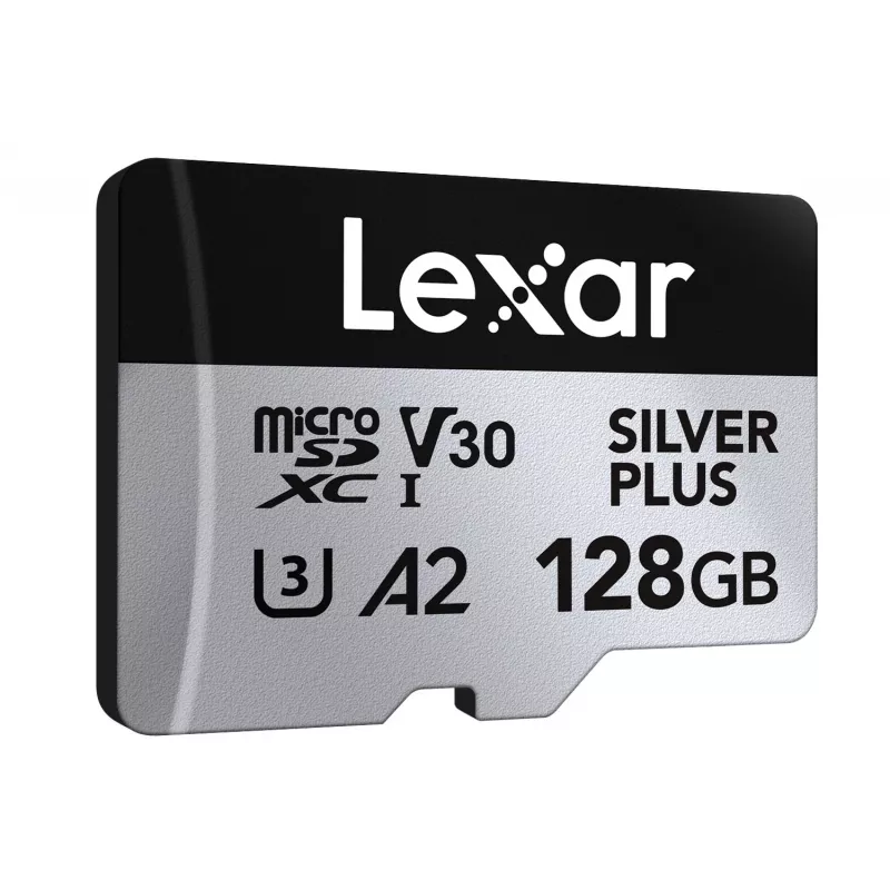 Memoria flash Lexar 128 GB UHS-I MicroSDXC Professional SILVER PLUS