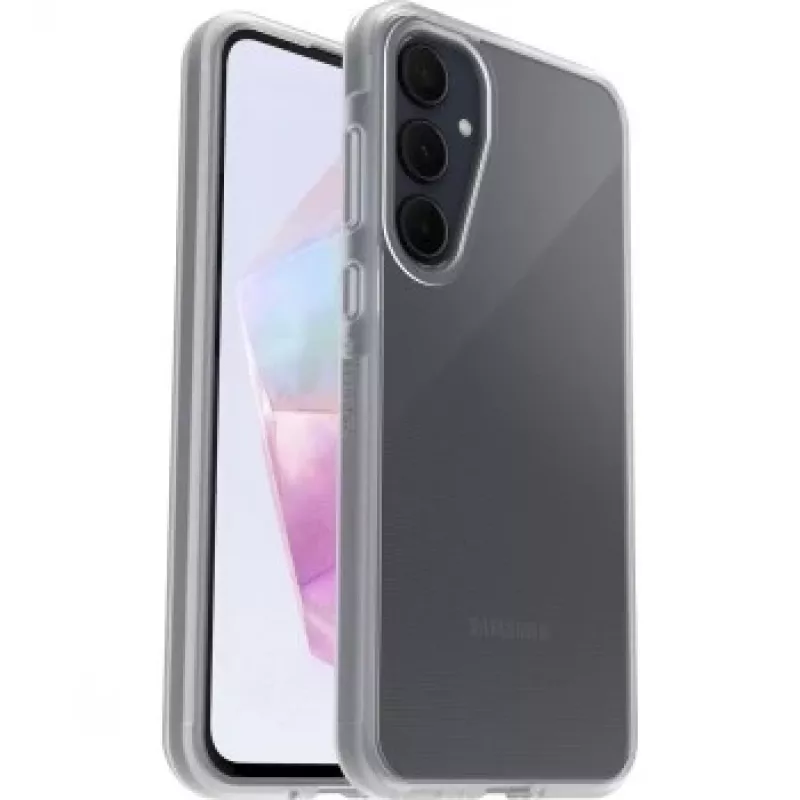Custodia per smartphone OTTERBOX React Series per Samsung Galaxy A35, custodia protettiva trasparente e sottile