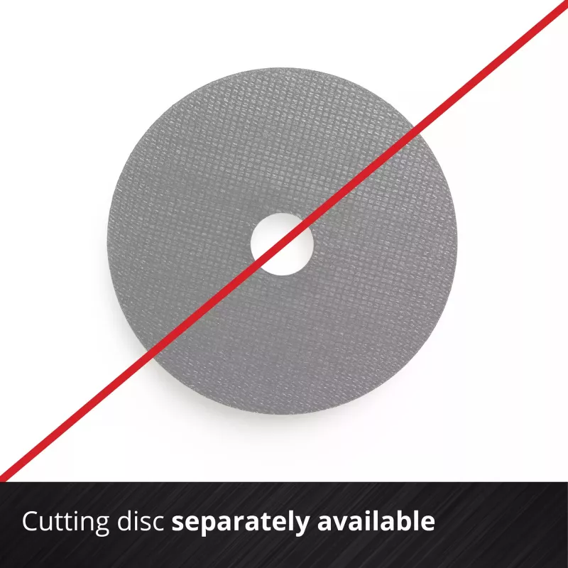 Smerigliatrice angolare a batteria professionale AXXIO, 18 Volt (rosso/nero, senza batteria e caricabatterie)
