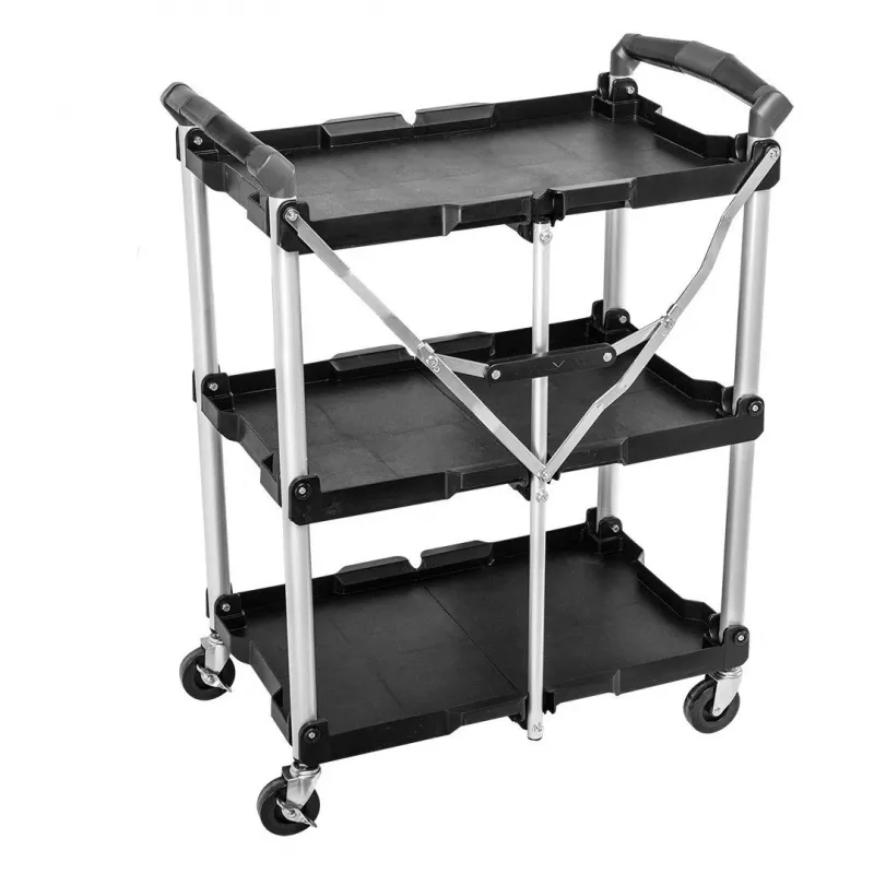 Carrello pieghevole portasacchi 75 kg con organizer