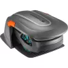 Garage per robot tagliaerba, rimessa grigio/turchese, per SILENO life, SILENO city