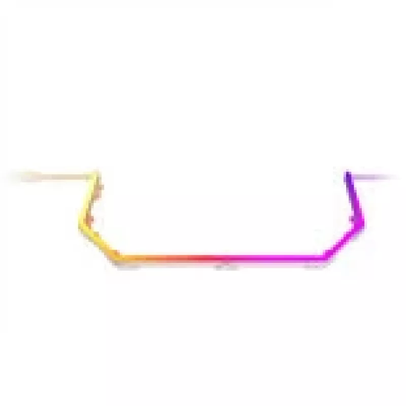 Striscia LED HYTE Noodle LN70 ARGB bianco — striscia luminosa ARGB indirizzabile per case PC e illuminazione ambientale