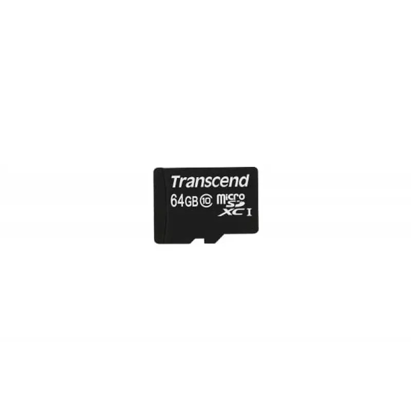 Memoria flash Transcend 64GB MicroSDXC Classe 10 con adattatore