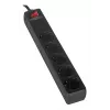 Protezione da sovratensione Gembird SPG5-C-10 nero 5 prese AC 250V 3m