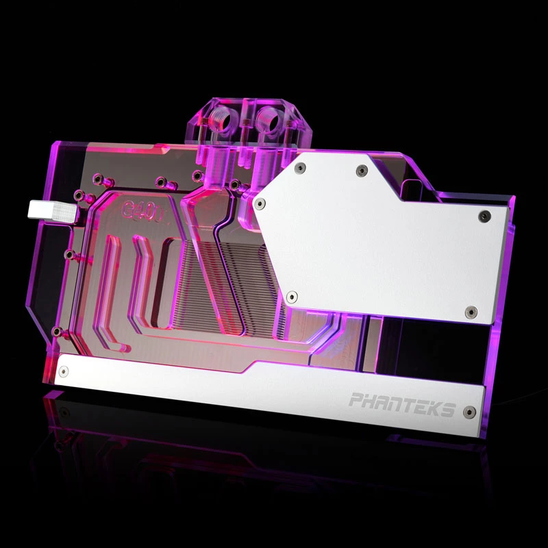 PHANTEKS Glacier G40 RTX 4090 waterblock con backplate per MSI, D-RGB - bianco