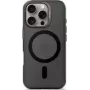 Decoded cover posteriore in plastica riciclata per iPhone 16 Pro, nero trasparente
