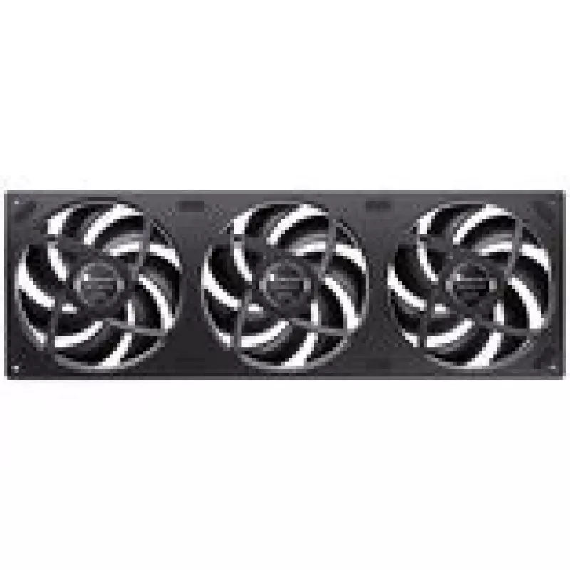 Ventola per case Jonsbo ZA-420BR PWM Reverse ARGB — 3×140 mm, nero