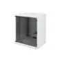 DIGITUS Serie Compact DN-19 12-U-S-1 - Armadio a parete - grigio chiaro, RAL 7035 - 12U - 48,3 cm (19