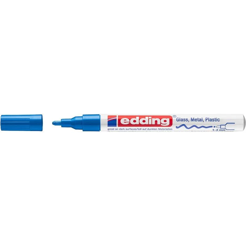 Pennarello Edding 751 blu