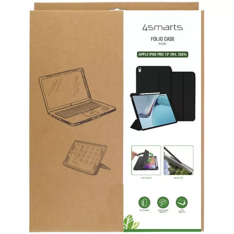 4smarts Flip Case per tablet – poliuretano termoplastico (TPU)