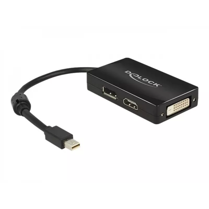 Cavo DeLOCK 0,16 m DisplayPort HDMI DVI Mini DisplayPort