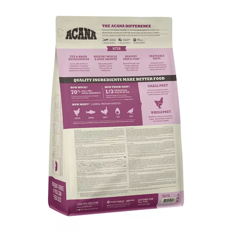 ACANA First Feast - Cibo secco per gatti - 1,8 kg
