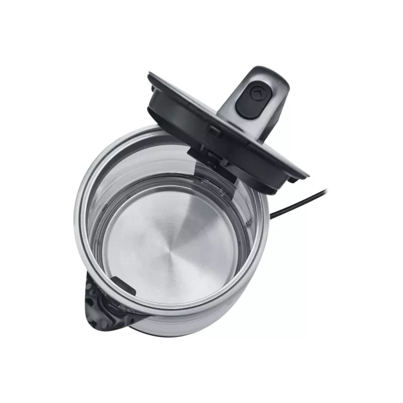 Bollitore Severin 1,7 l 2200 W nero acciaio inox trasparente