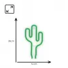 Luce neon MANTA SNL74GN Verde cactus — insegna neon decorativa, modello SNL74GN