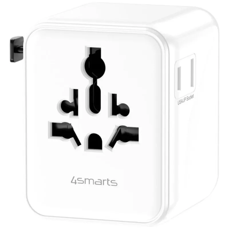 Adattatore da viaggio 20W GaN Nomad 2xUSB-C + 1xA