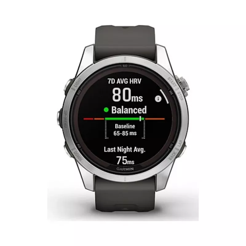 Garmin fēnix 7S Pro 3,05 cm (1,2 inch) MIP 42 mm digitale 240 x 240 pixel touchscreen argento Wi-Fi GPS (satellitare)
