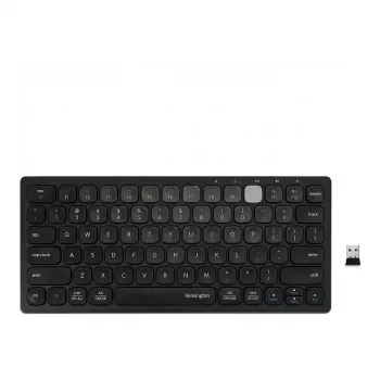 Set tastiera e mouse wireless KENSINGTON K75502DE — Dual Wireless, multi-dispositivo, nero, 0,499 kg