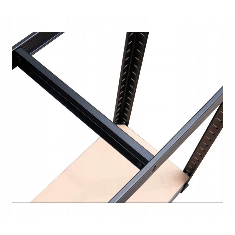 Topeshop scaffale P9040 scaffale porta attrezzi da giardino autoportante acciaio zincato, MDF