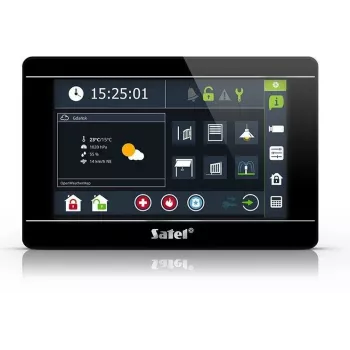 Pannello di controllo touchscreen SATEL INT-TSI-B pannello a parete LCD da 7 pollici per sistemi di sicurezza